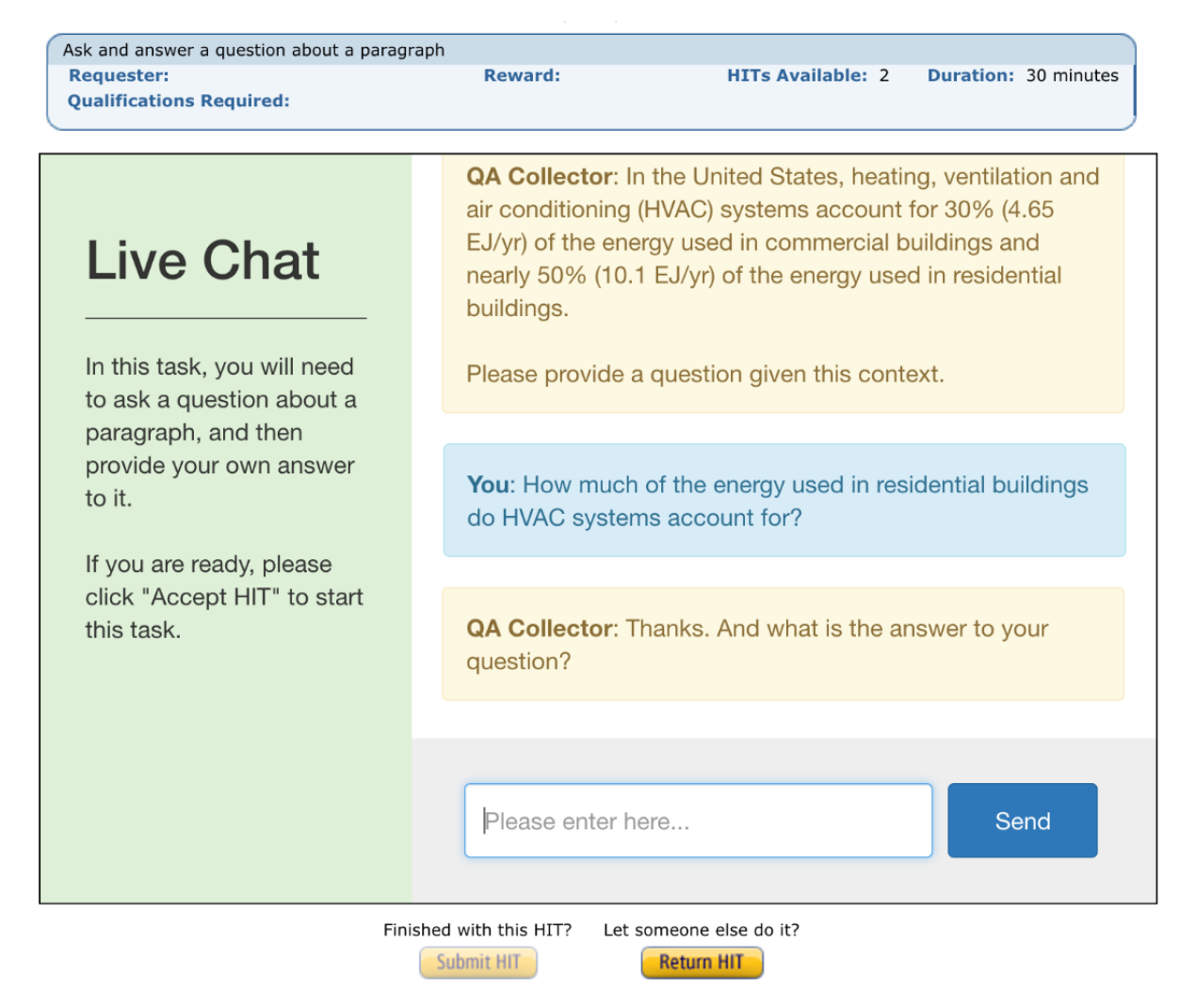 Parlai Mturk Example
